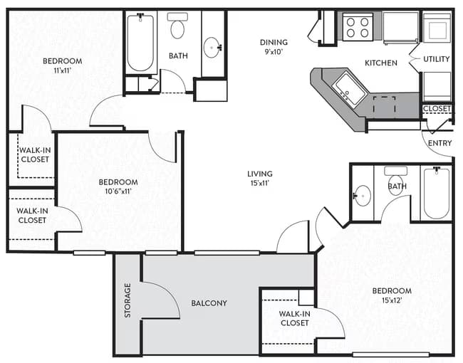 C1-Modern 13303 floor plan