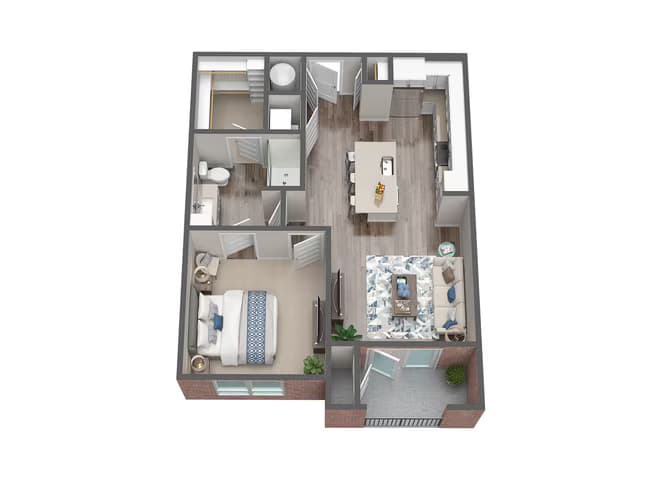 Unit 6303 5403 floor plan
