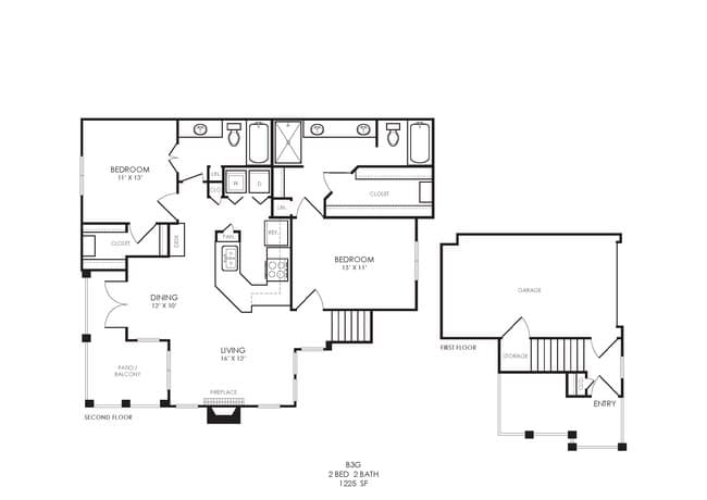 B3 624 floor plan