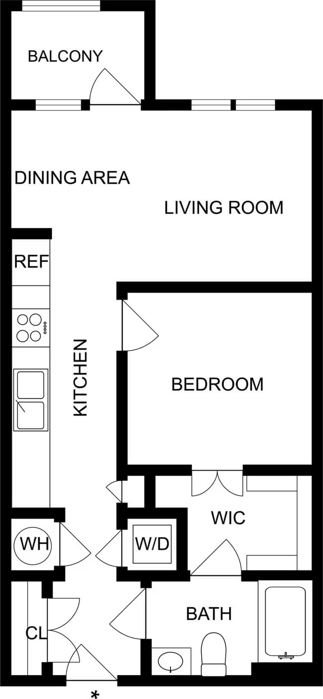 Unit 16305 16305 floor plan