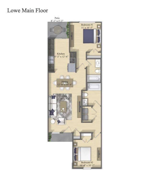 Unit 1524GP 1524GP floor plan