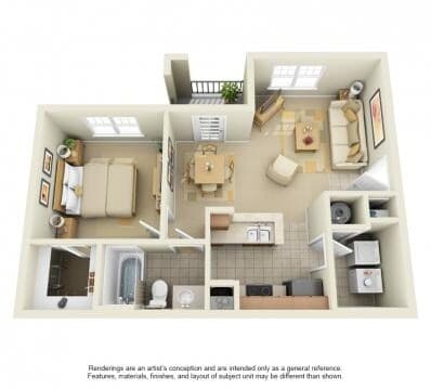 Unit 1621 1611 floor plan