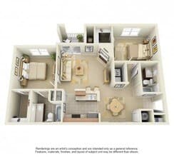 B2B 0732 floor plan