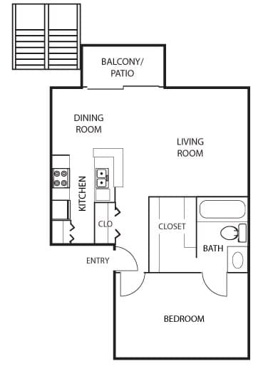 Unit 118A 118A floor plan