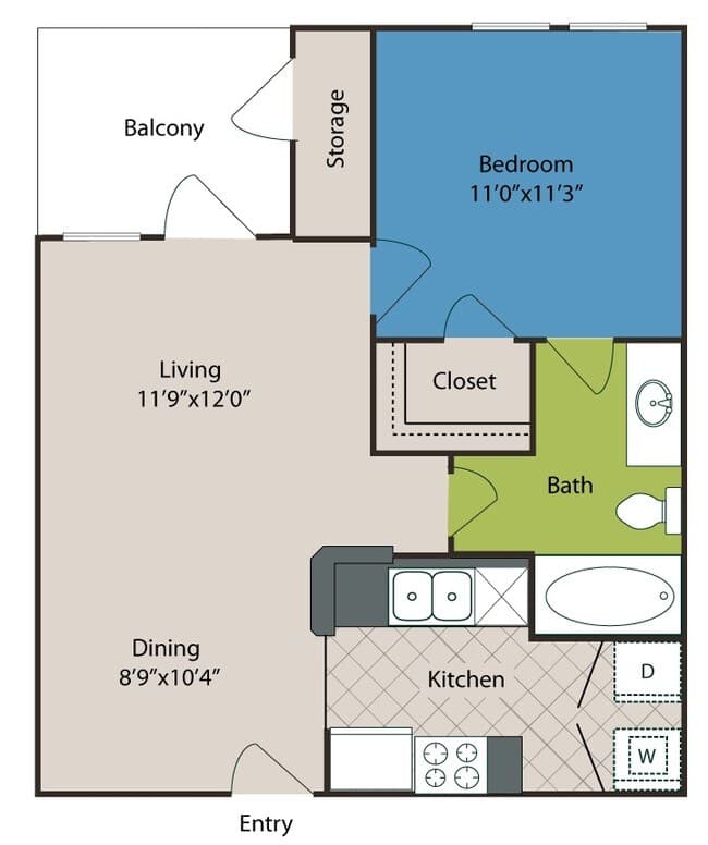 Unit 2515 2515 floor plan