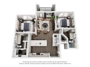 B2 3205 floor plan