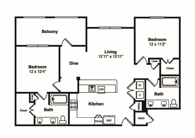B3 02208 floor plan
