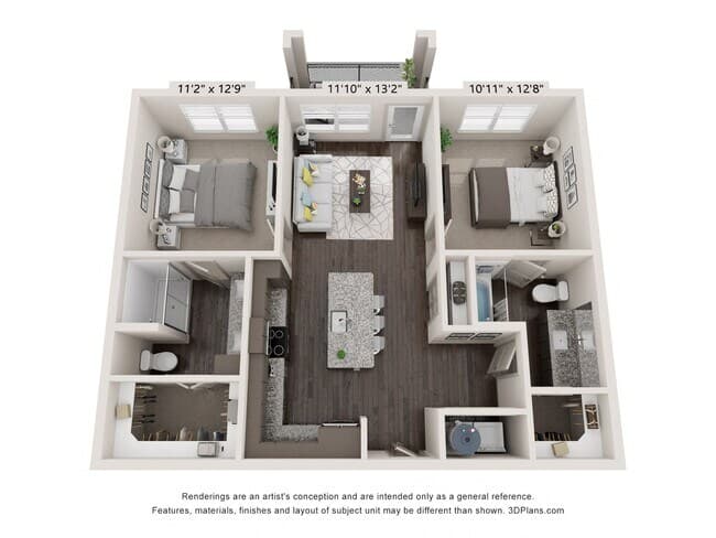Unit 1302 1302 floor plan