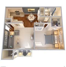 The Carousel 22A floor plan