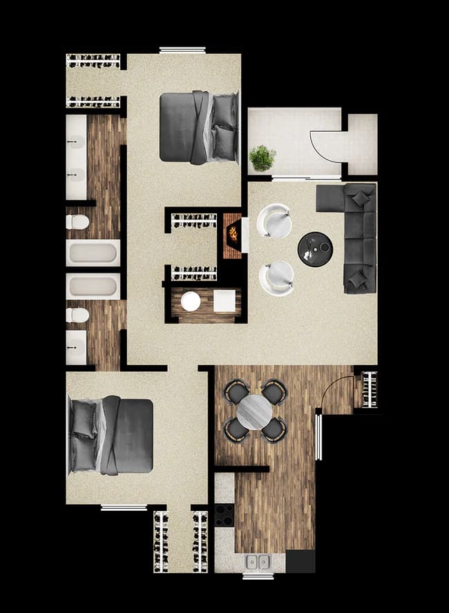 Unit 0703 0703 floor plan