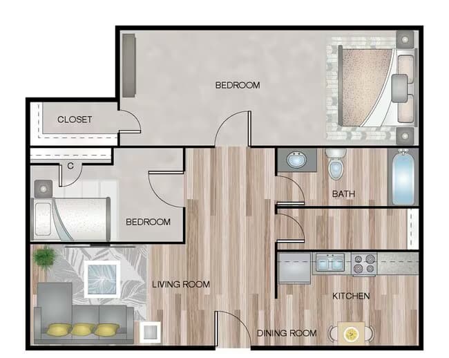 B2 88 floor plan