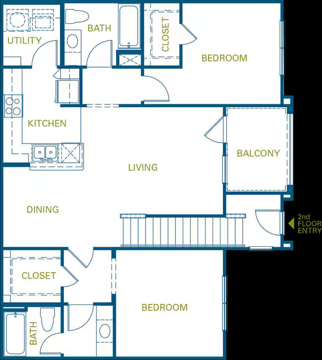 Berkshire 5-525 floor plan