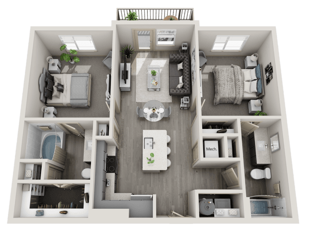 Unit 3305 3305 floor plan