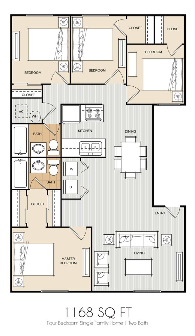 Unit C2909 C2909 floor plan