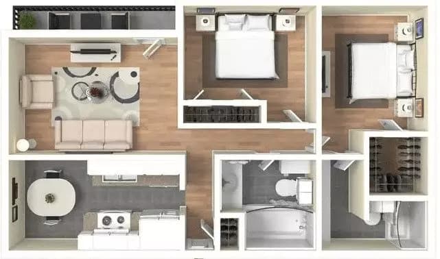 B3 310 floor plan