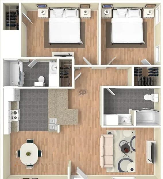 B3 311 floor plan