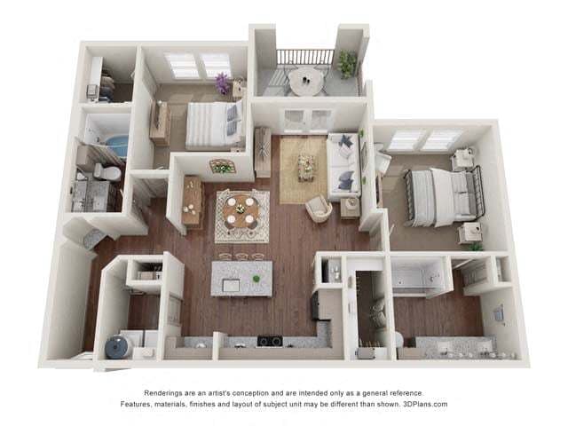 Unit 1-142 1-142 floor plan