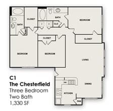 C1 1321 floor plan