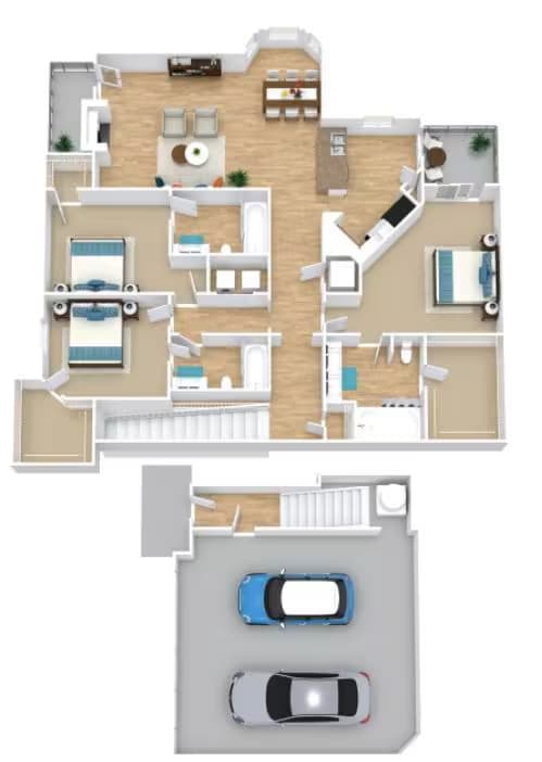 C3G 3910 floor plan