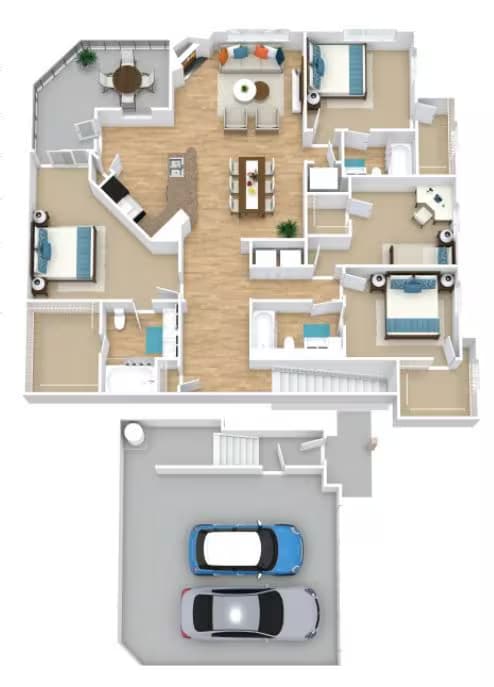Unit 1406 1206 floor plan