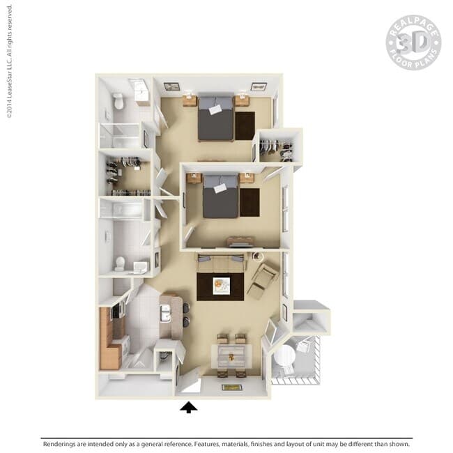 B1 434 floor plan