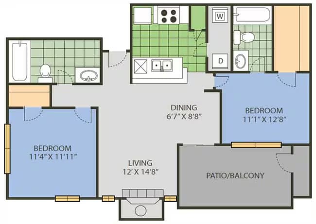 Unit C01805 C01805 floor plan