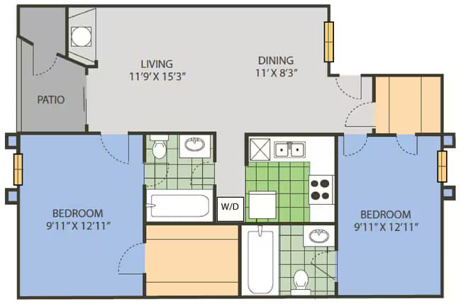 Unit R10101 R10101 floor plan