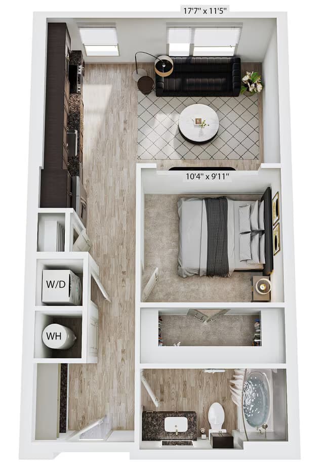 Unit 2257 2257 floor plan