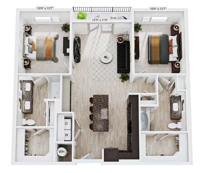 Unit 2503 2405 floor plan