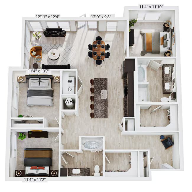 Unit 2427 2427 floor plan