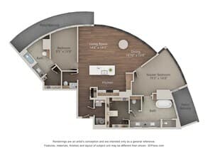 B6 1001 floor plan