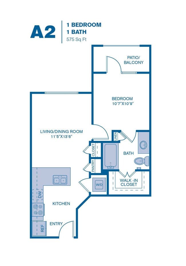 A2 floor plan