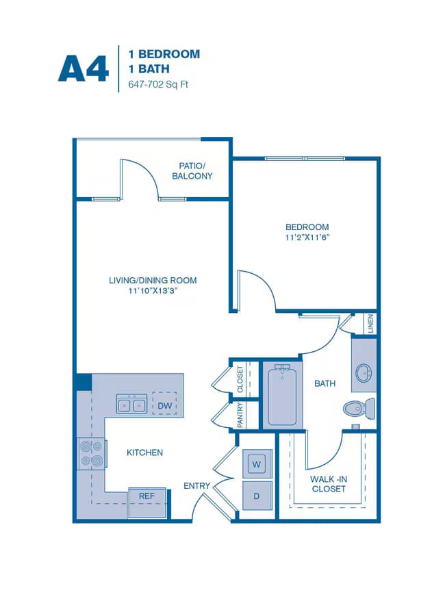 A4 floor plan