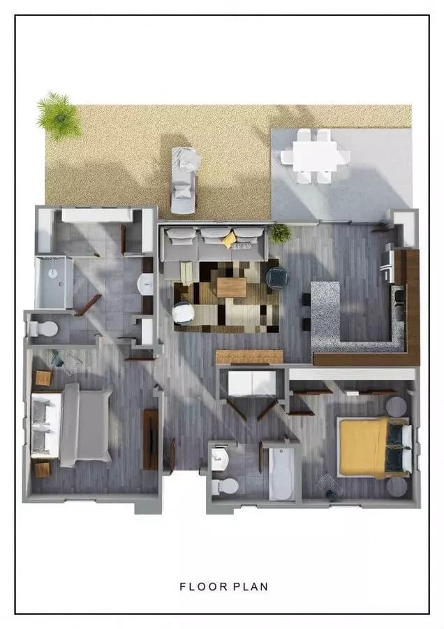 Unit 311 311 floor plan