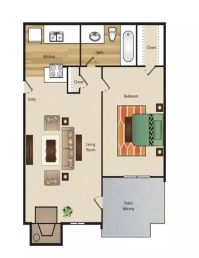 A1 floor plan