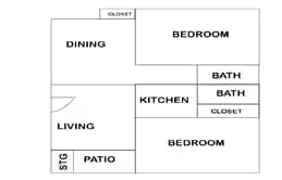 B2 floor plan