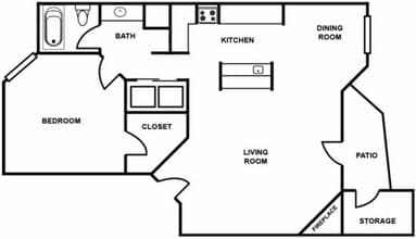 A1 2623 floor plan