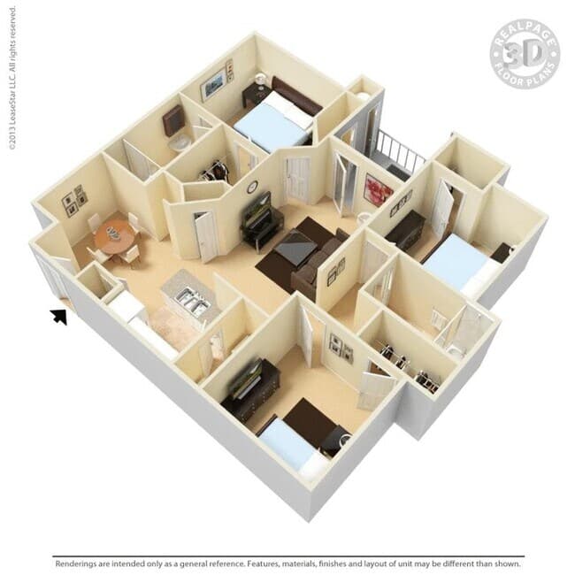 Unit 438 537 floor plan