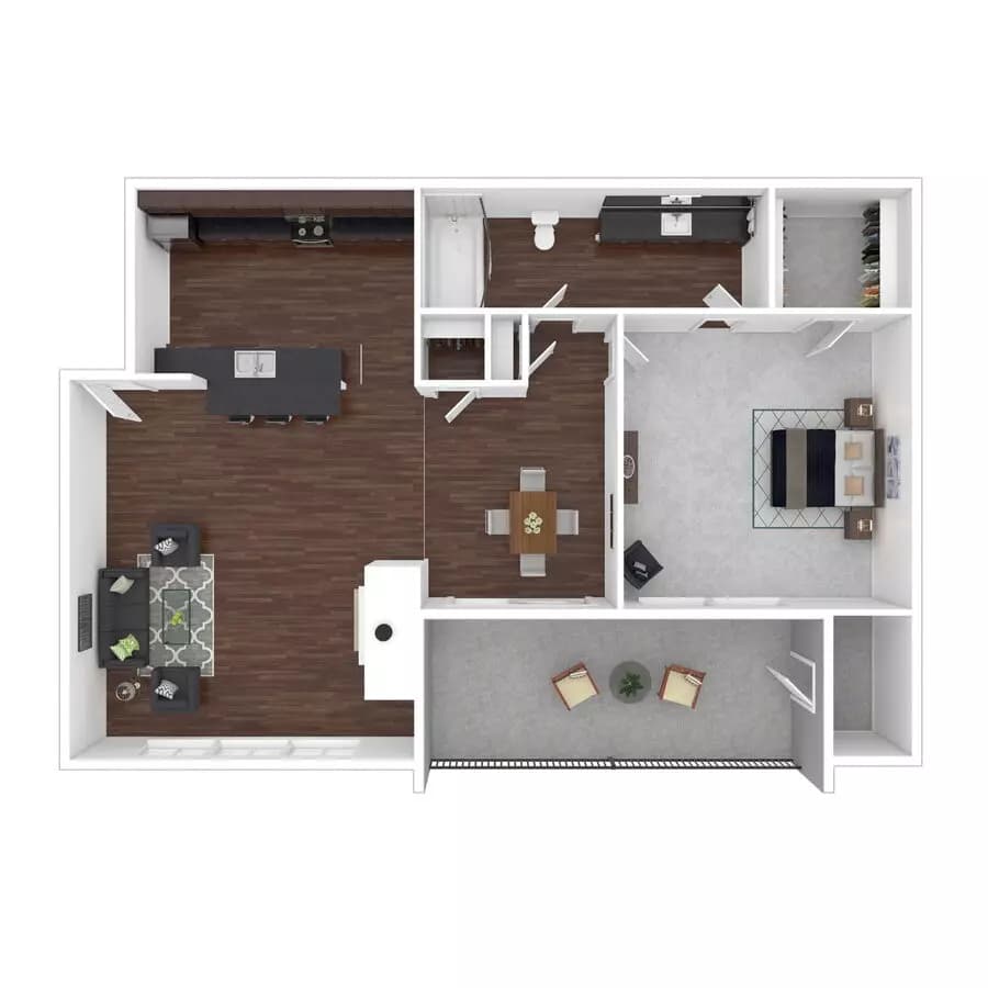 A1 1443 floor plan