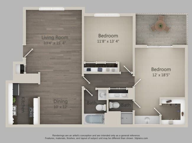 Unit 2104 2104 floor plan