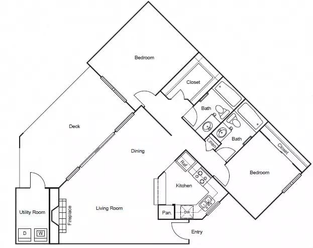 Unit 527 527 floor plan