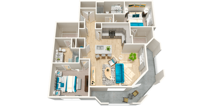 Unit 5027 5027 floor plan