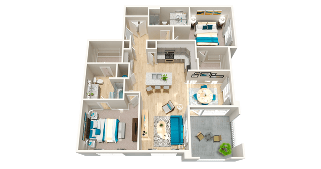 Unit 2086 2086 floor plan