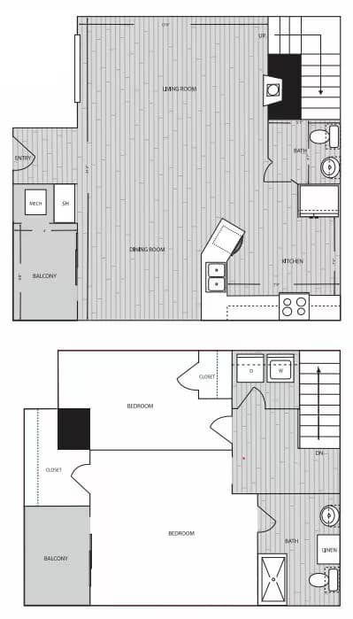 B2TH 1113 floor plan