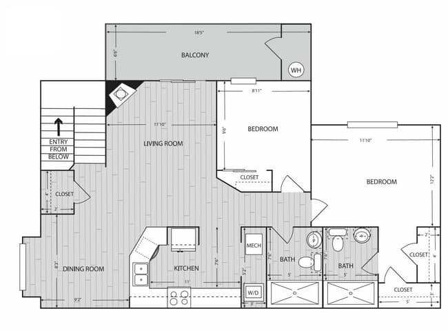 B3 1621 floor plan