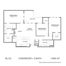 BL.C2 0255 floor plan