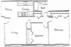 Unit 207 101 floor plan