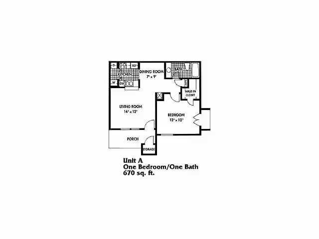 Unit 416 2006 floor plan