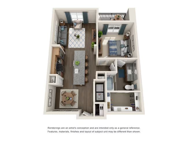 A4F 1045 floor plan