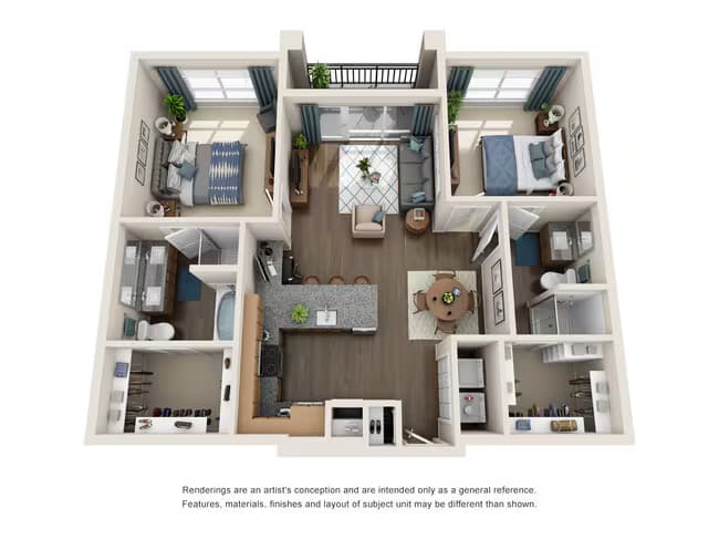 B1B 1088 floor plan